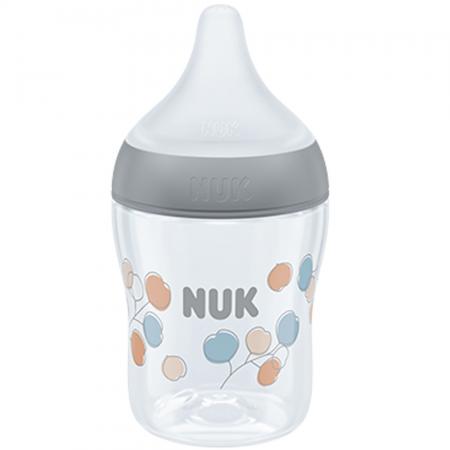 NUK Perfect Match Babyflasche mit weichem Silikon-Trinksauger